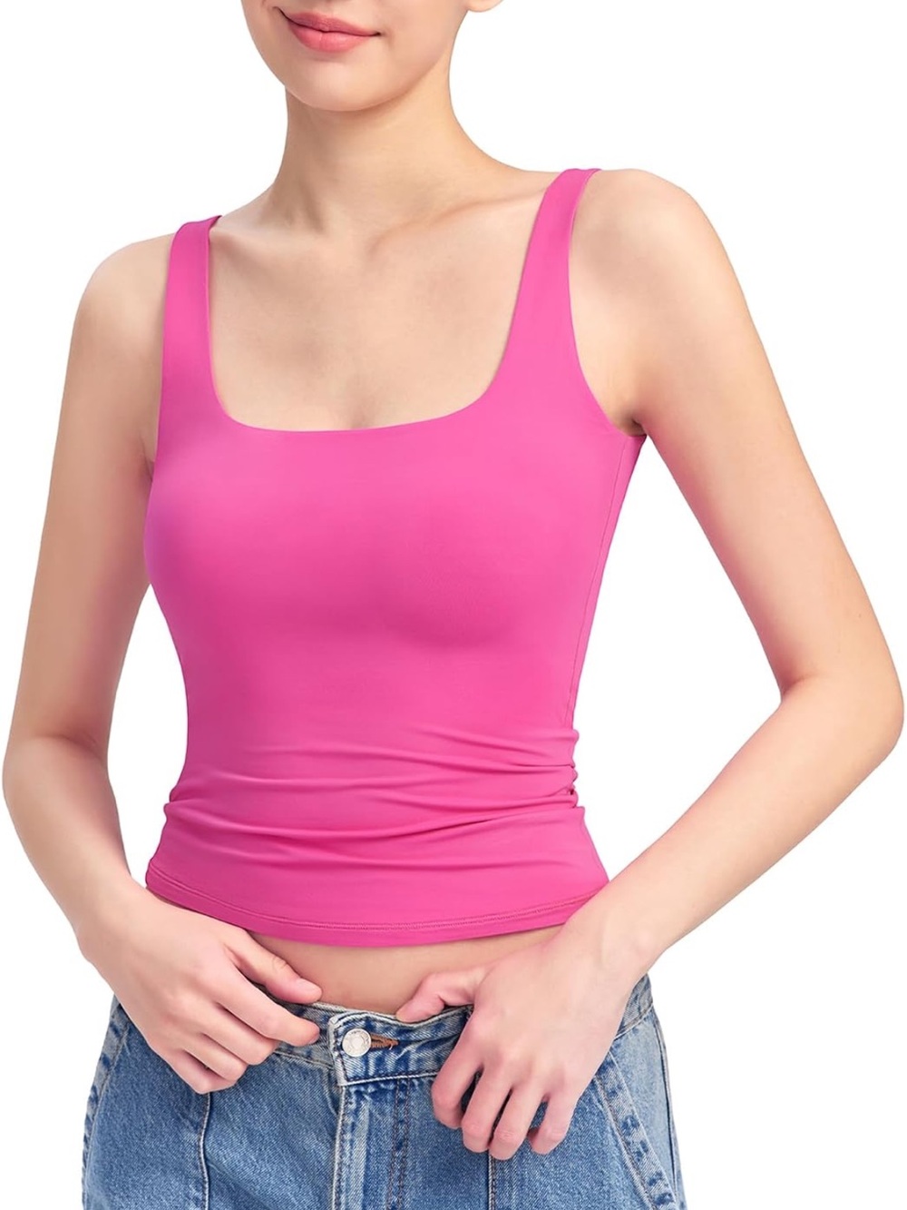 Square Neck Tank Top
